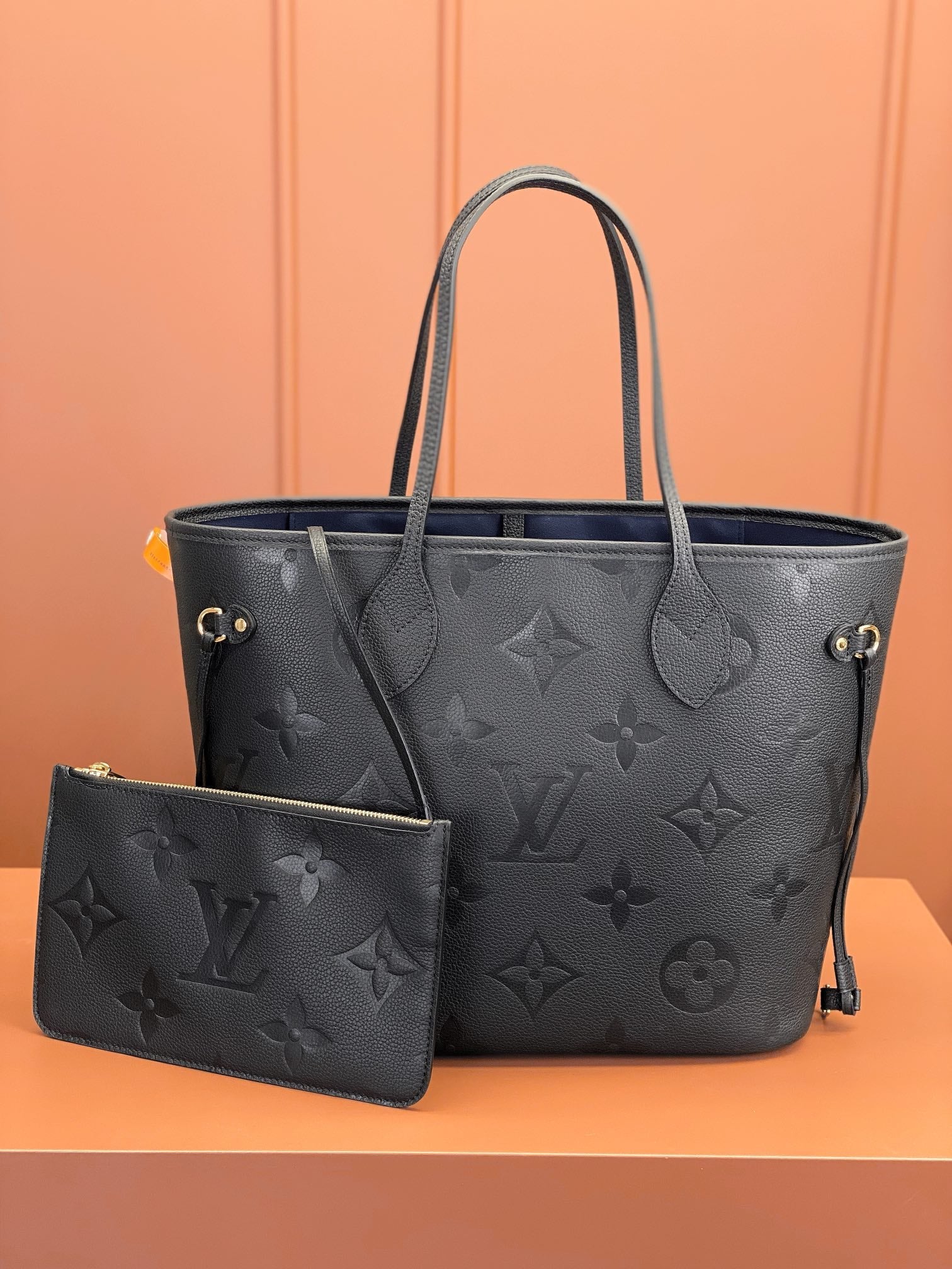 Louis Vuitton LV M45685 Neverfull MM Bag 31x28x14cm Black