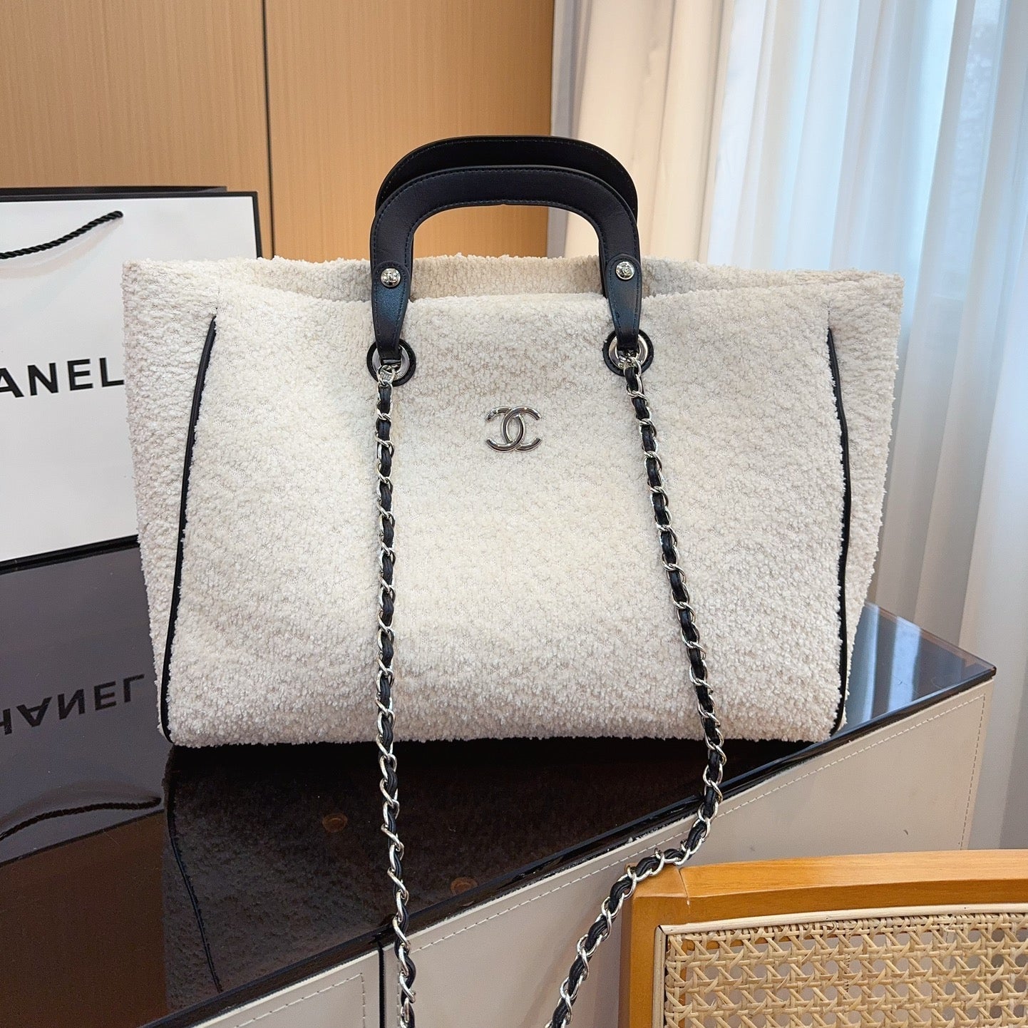 Chanel Beach Tote Bag