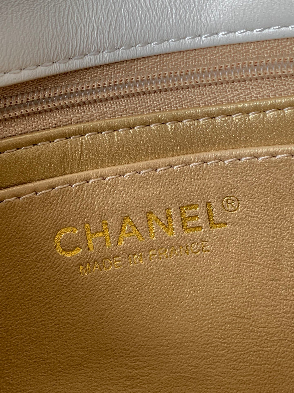 Chanel AS1786# Classic Bag 2020 White 18x13x7cm
