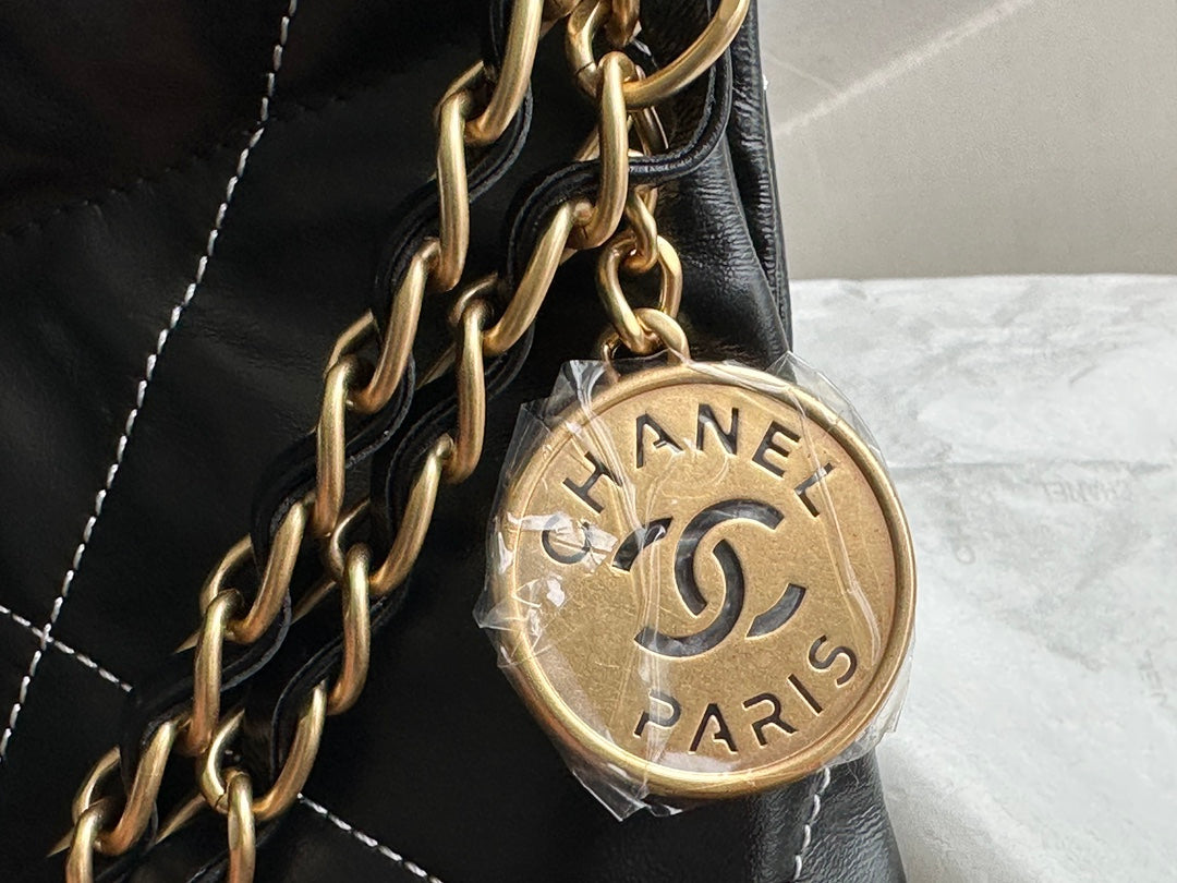 Chanel 2022 Bag AS3260# Black 35x37x7cm