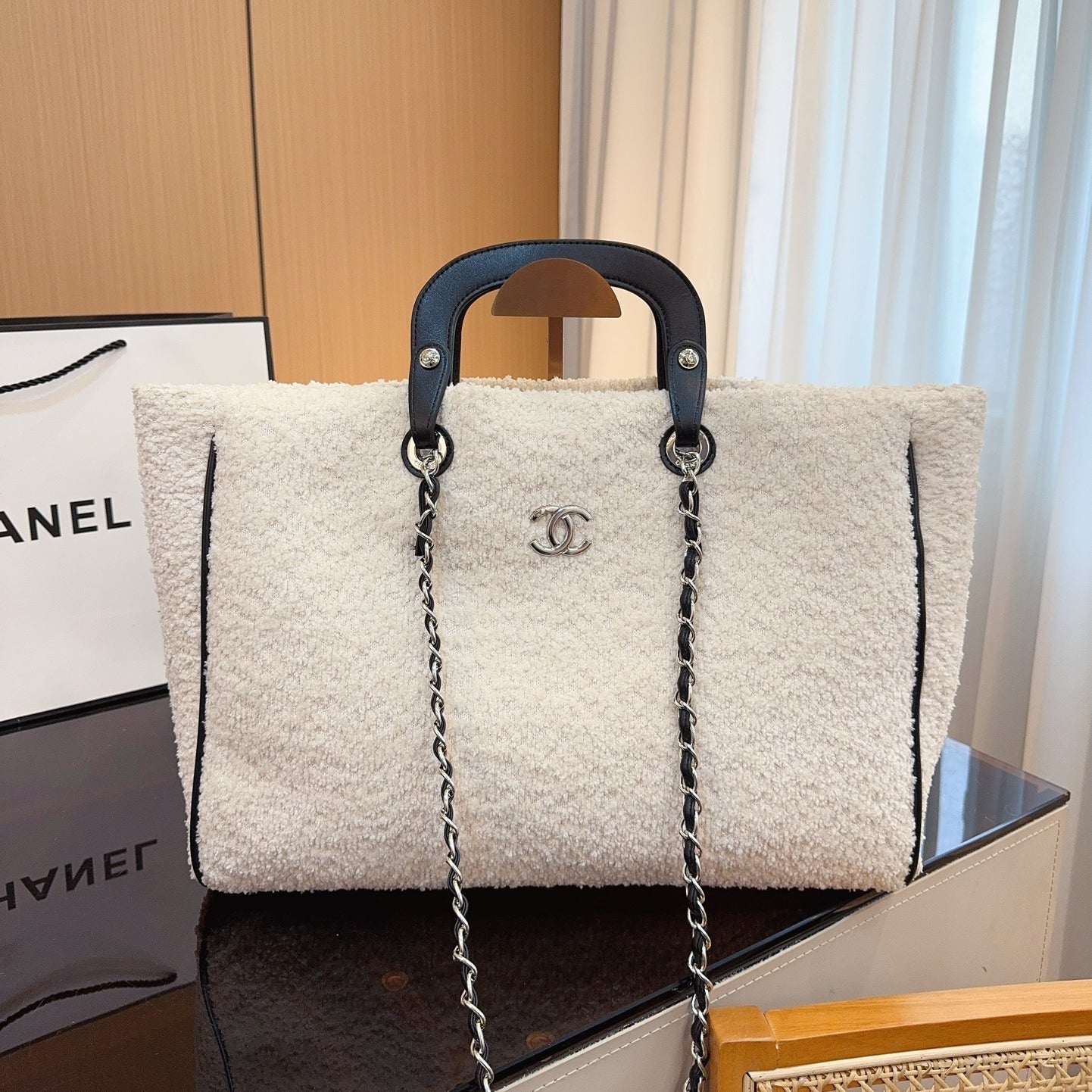 Chanel Beach Tote Bag