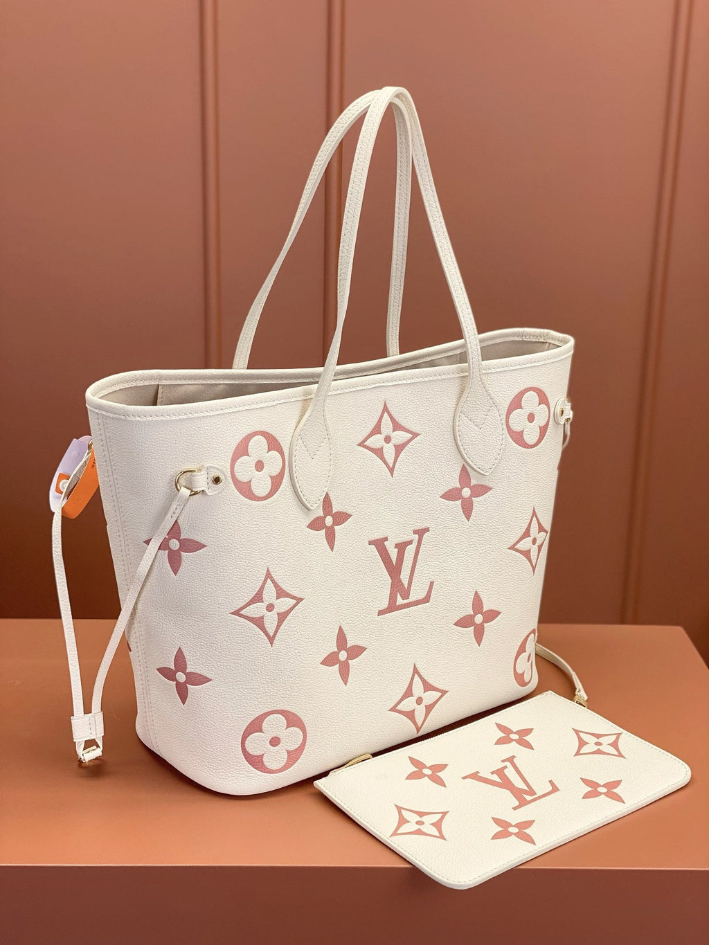 Louis Vuitton LV M21579 Neverfull MM Bag 31x28x14cm White
