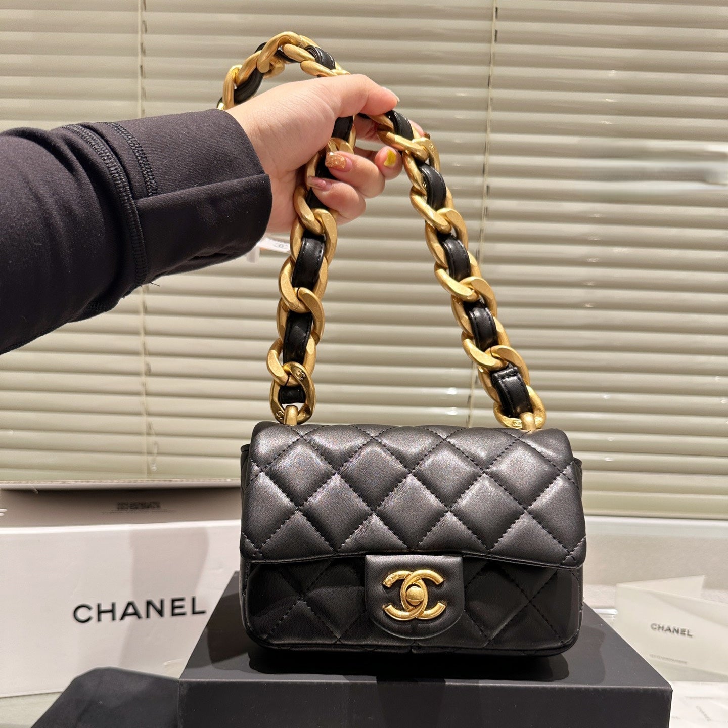Chanel Chain Flag Bag
