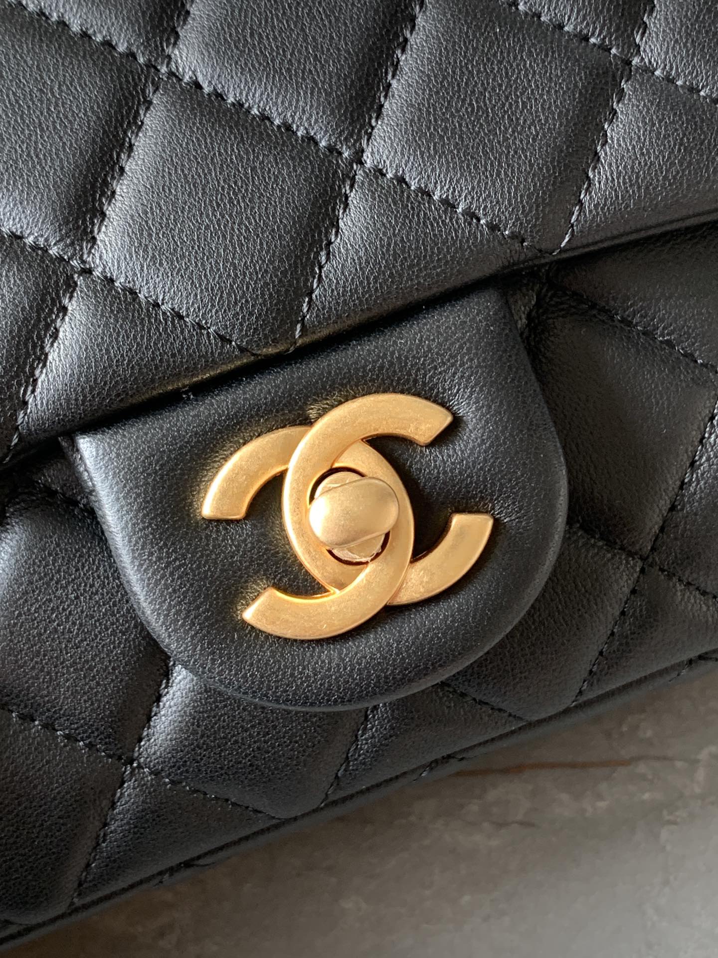 Chanel AS1786# Classic Bag 2020 Black 18x13x7cm