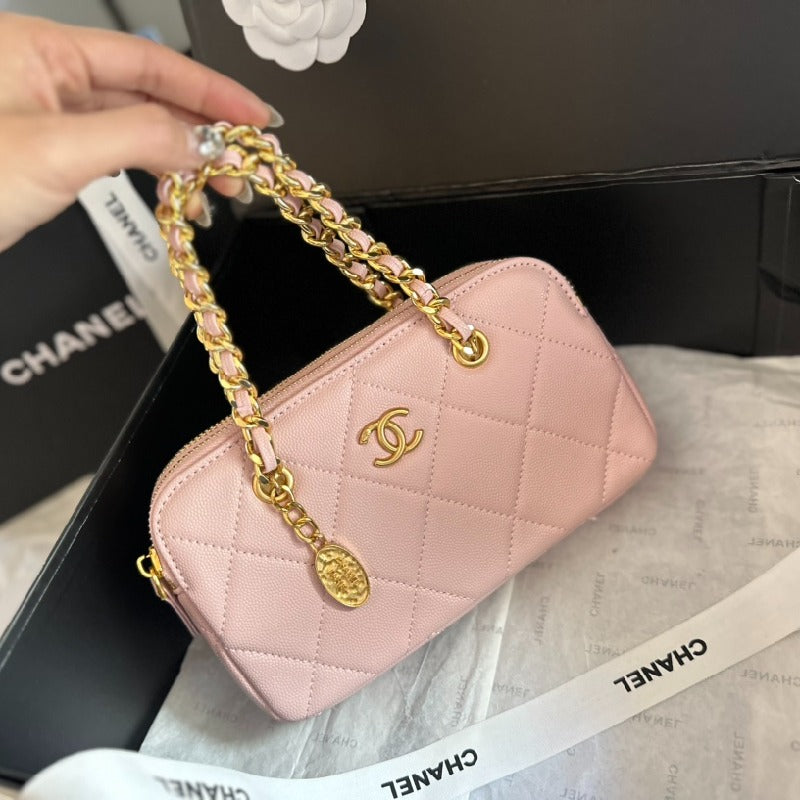 Chanel 23k Gold Coin Chain Bags