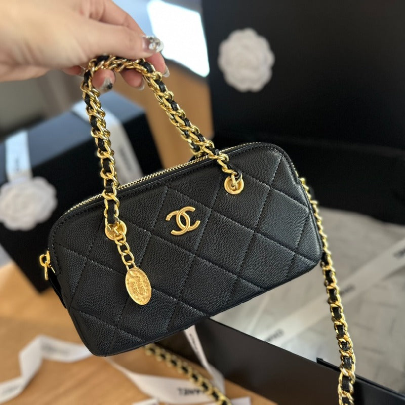 Chanel 23k Gold Coin Chain Bags