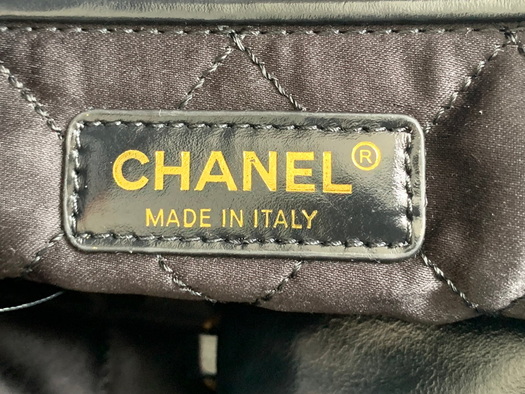 Chanel 22 Handbag Black 35x37x7cm