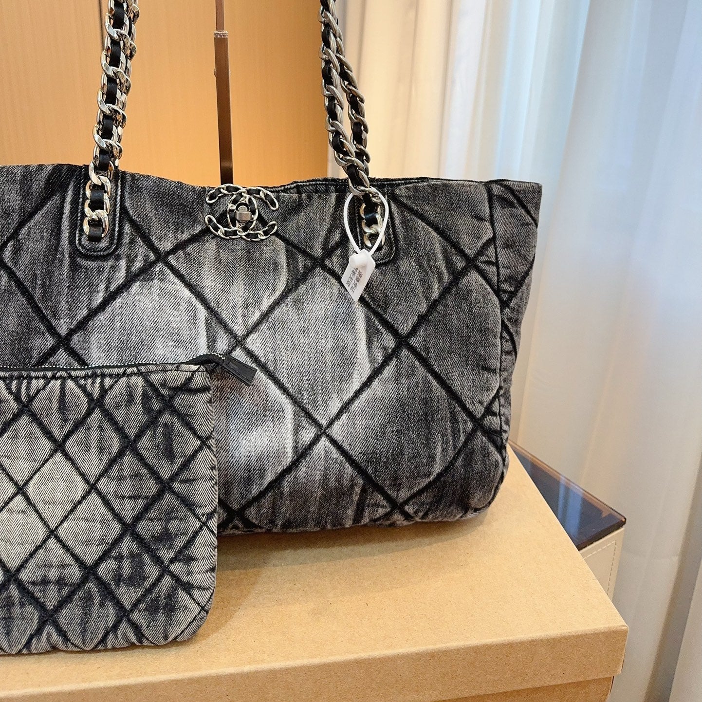 Chanel Demin Tote  Bag