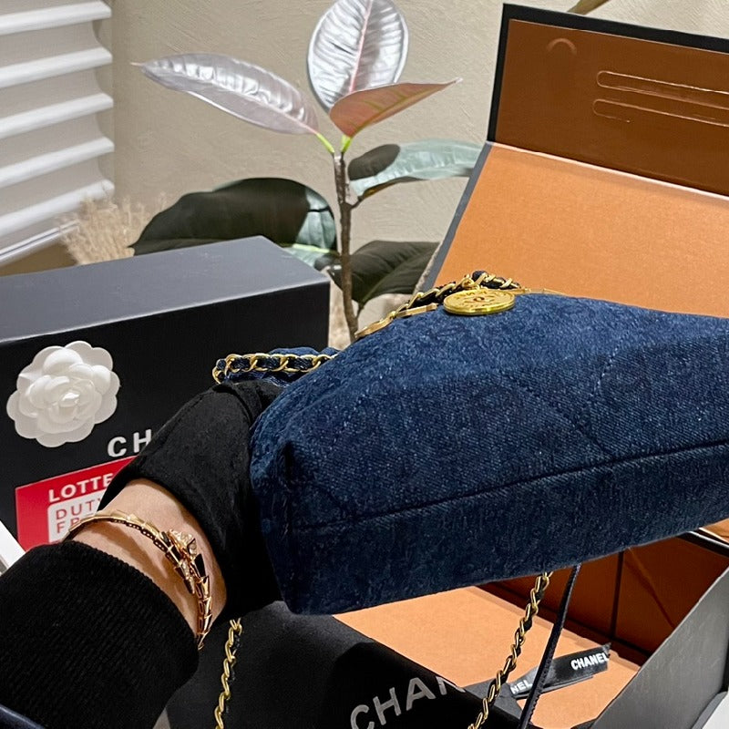 Chanel Chain Demin bag