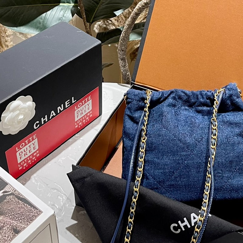 Chanel Chain Demin bag