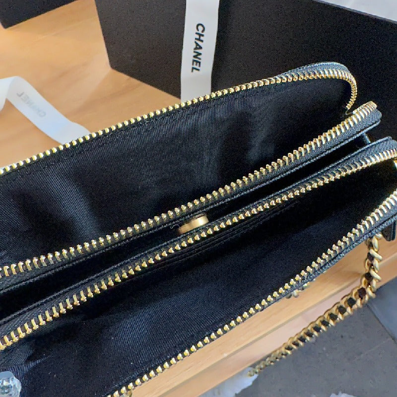 Chanel 23k Gold Coin Chain Bags