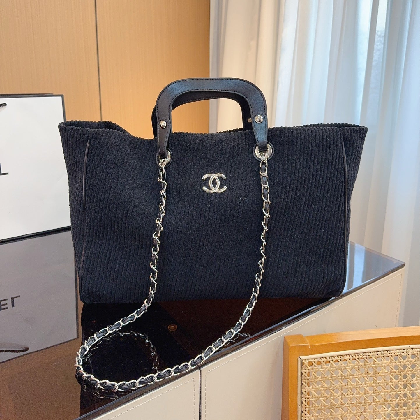 Chanel Beach Tote Bag