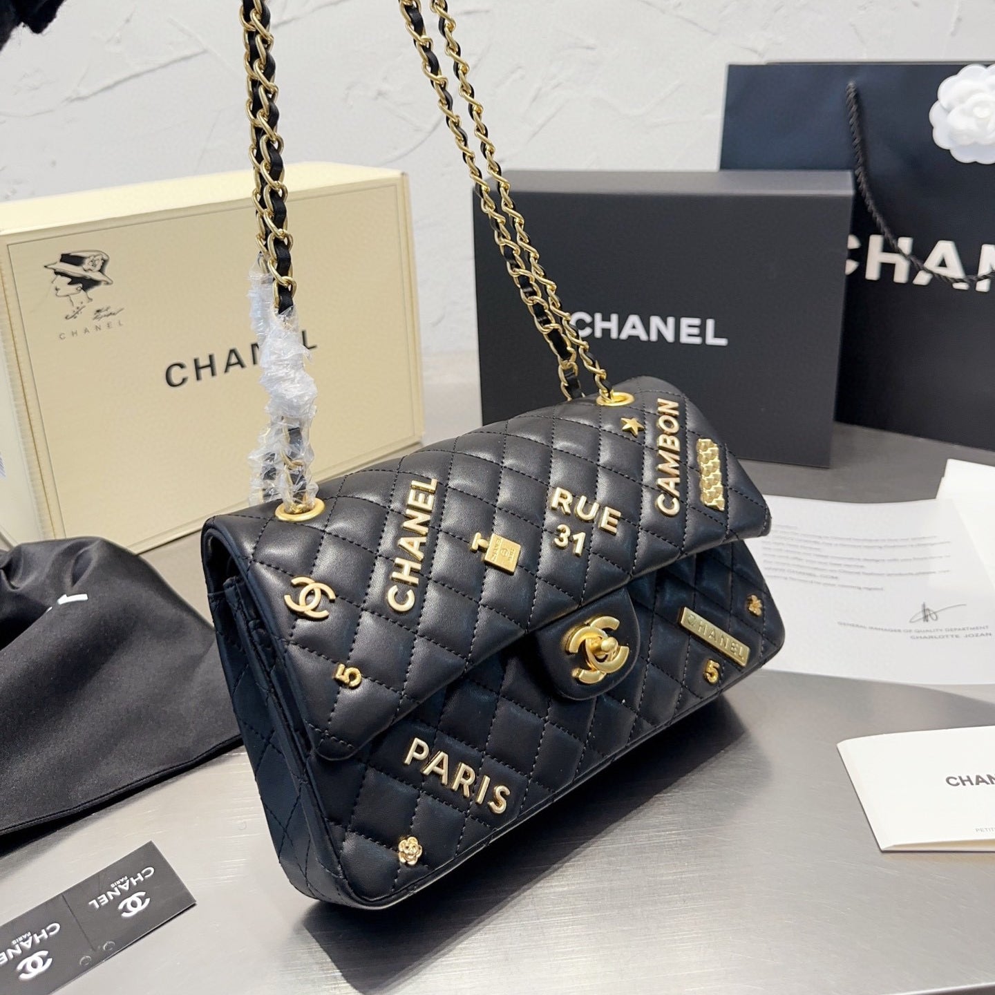 Chanel Badge Chain bag