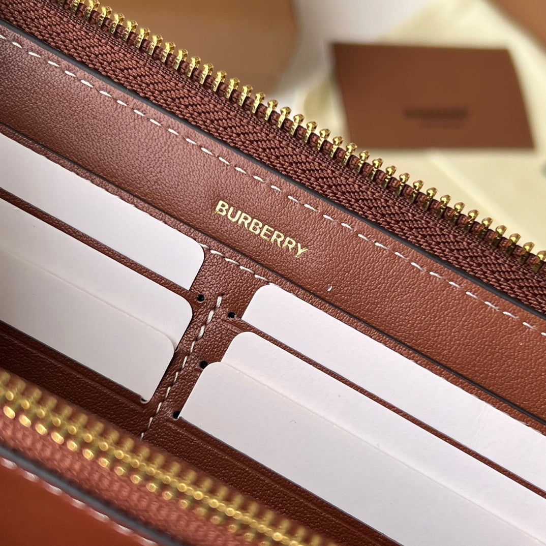 BURBERRY WALLETS 19x10.5x2.5cm BROWN