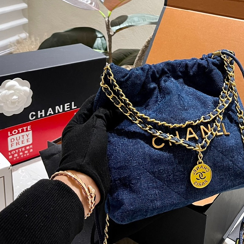 Chanel Chain Demin bag