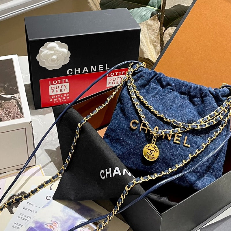 Chanel Chain Demin bag