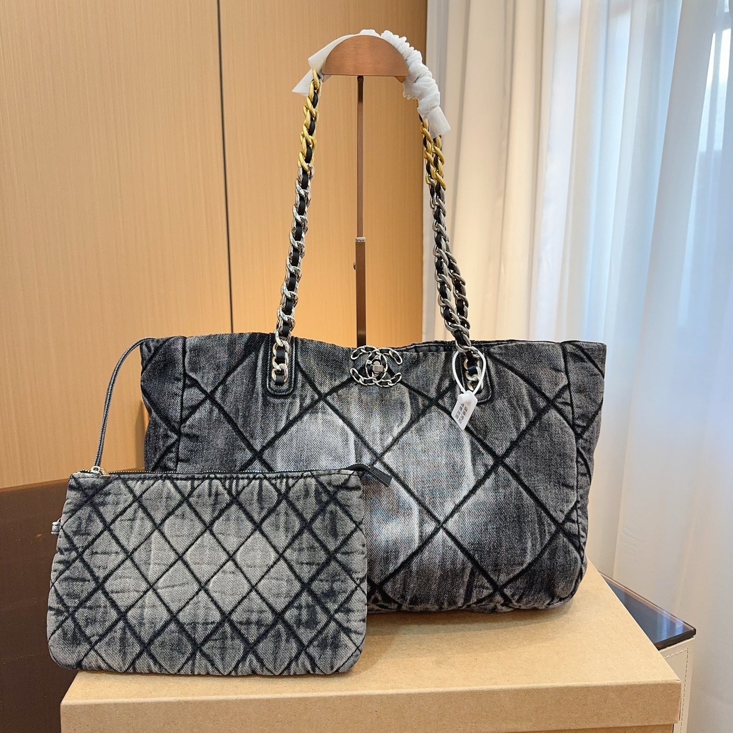 Chanel Demin Tote  Bag