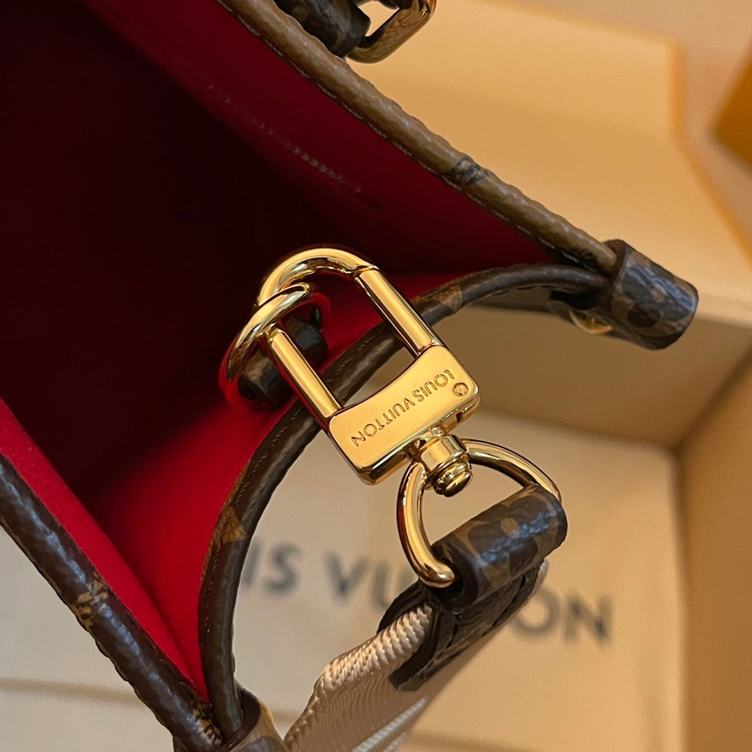 Louis Vuitton Monogram Reverse Handbag, 25*19*11.5 CM