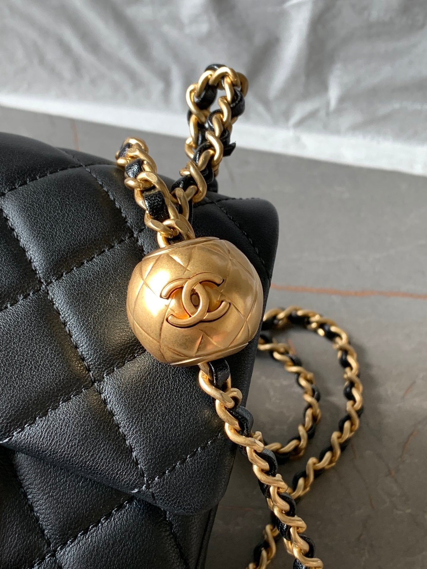 Chanel AS1786# Classic Bag 2020 Black 18x13x7cm