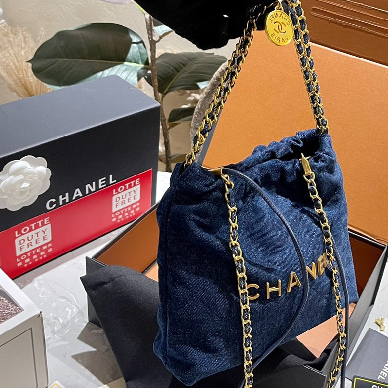 Chanel Chain Demin bag