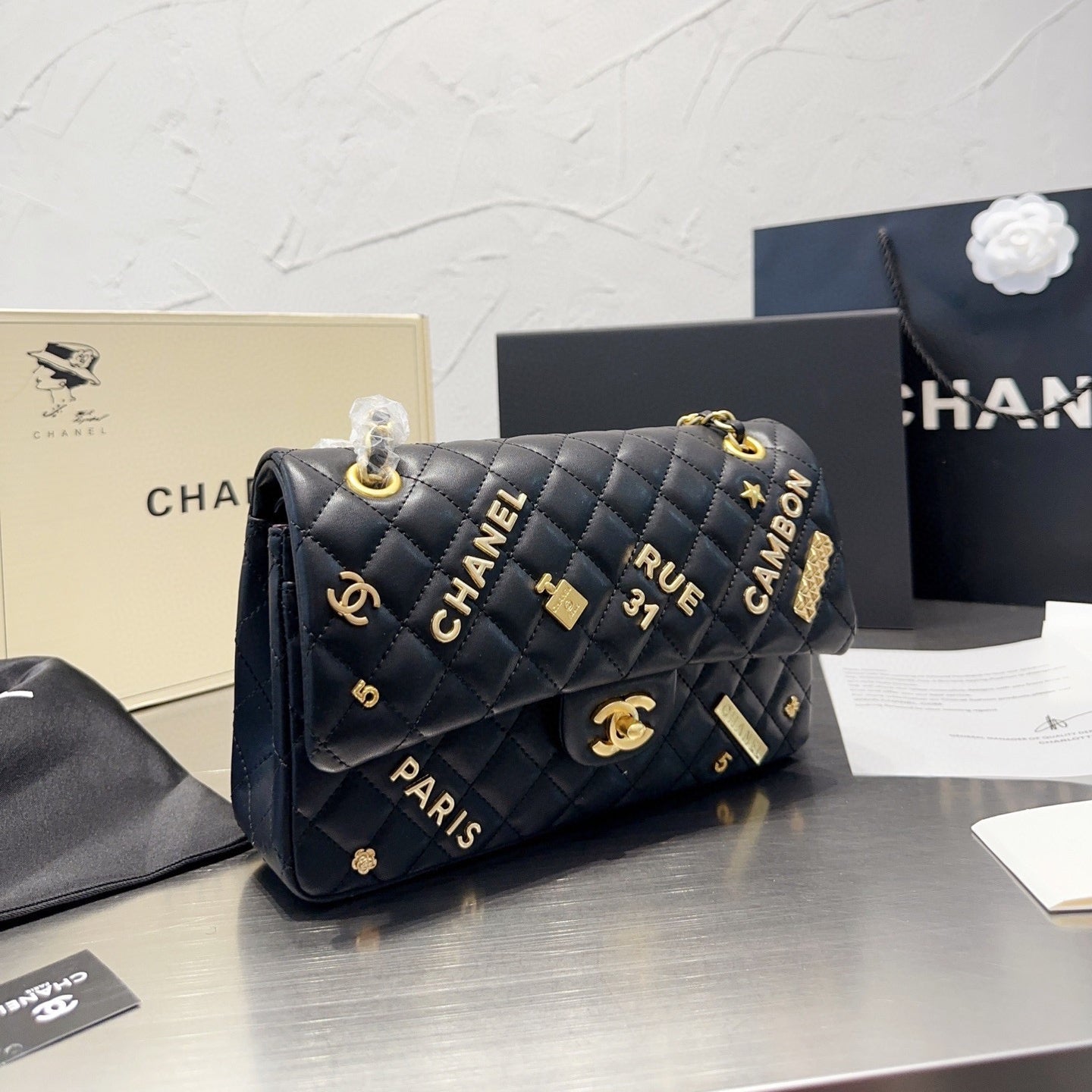 Chanel Badge Chain bag