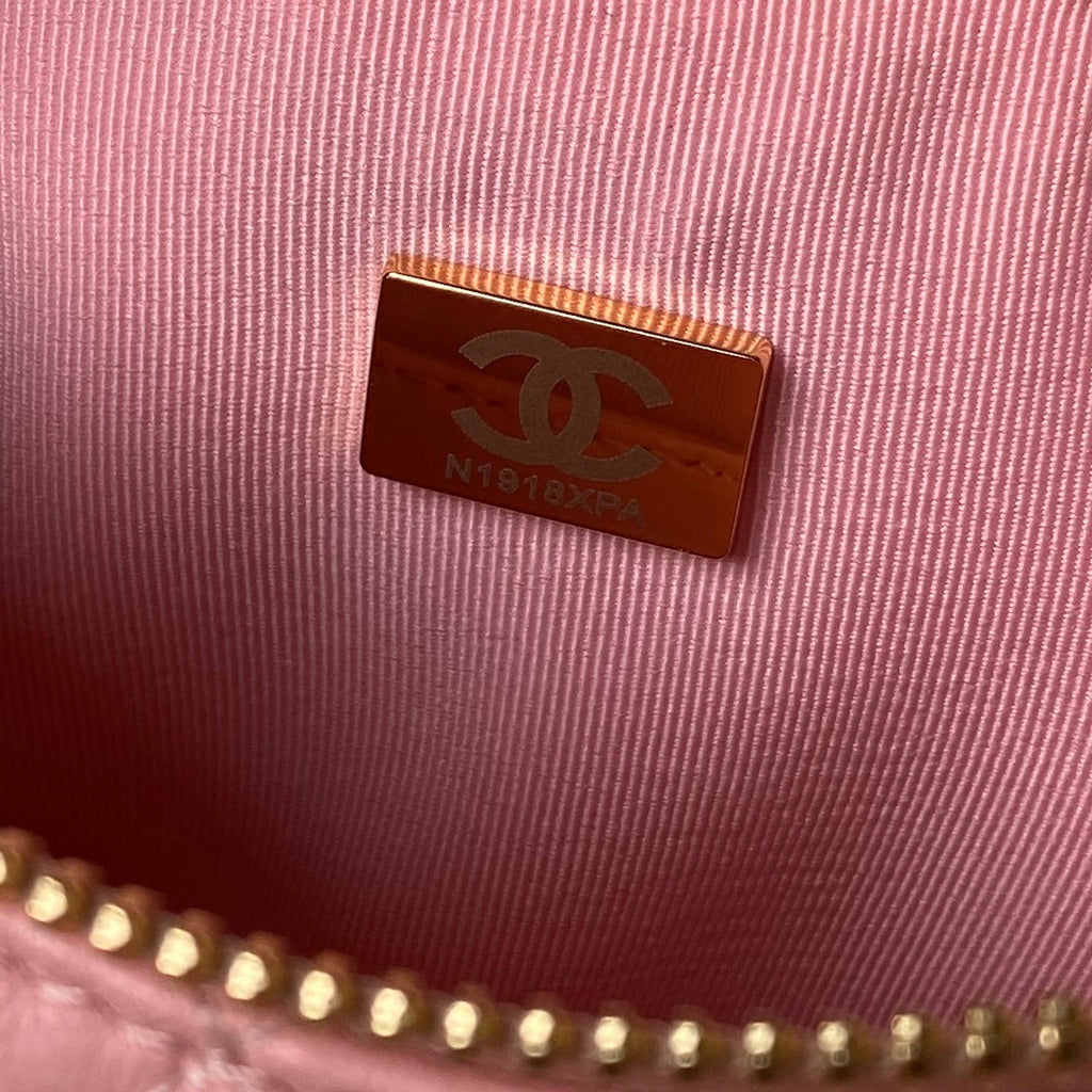 Chanel 23kHobo Bag 23x23x6cm pink