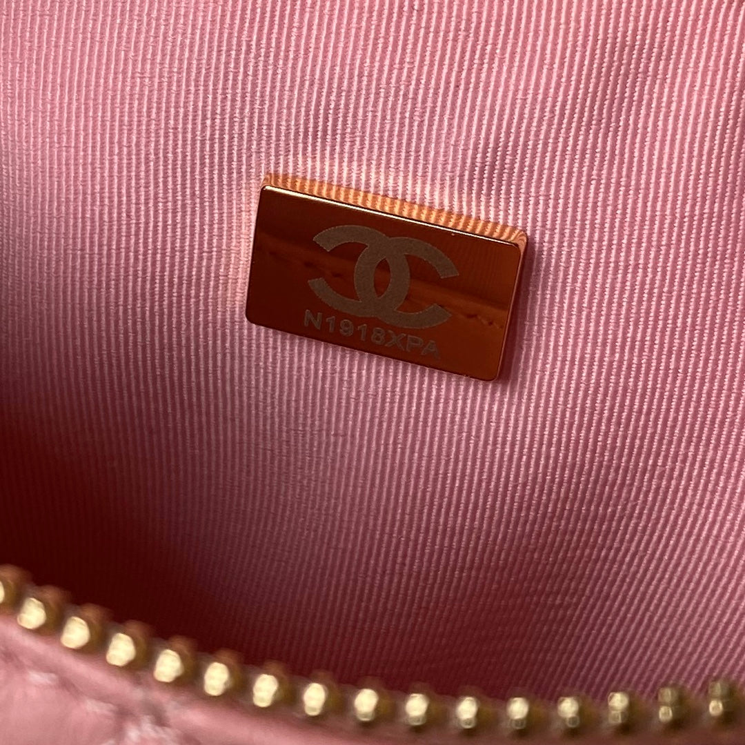 Chanel 23kHobo Bag 23x23x6cm pink