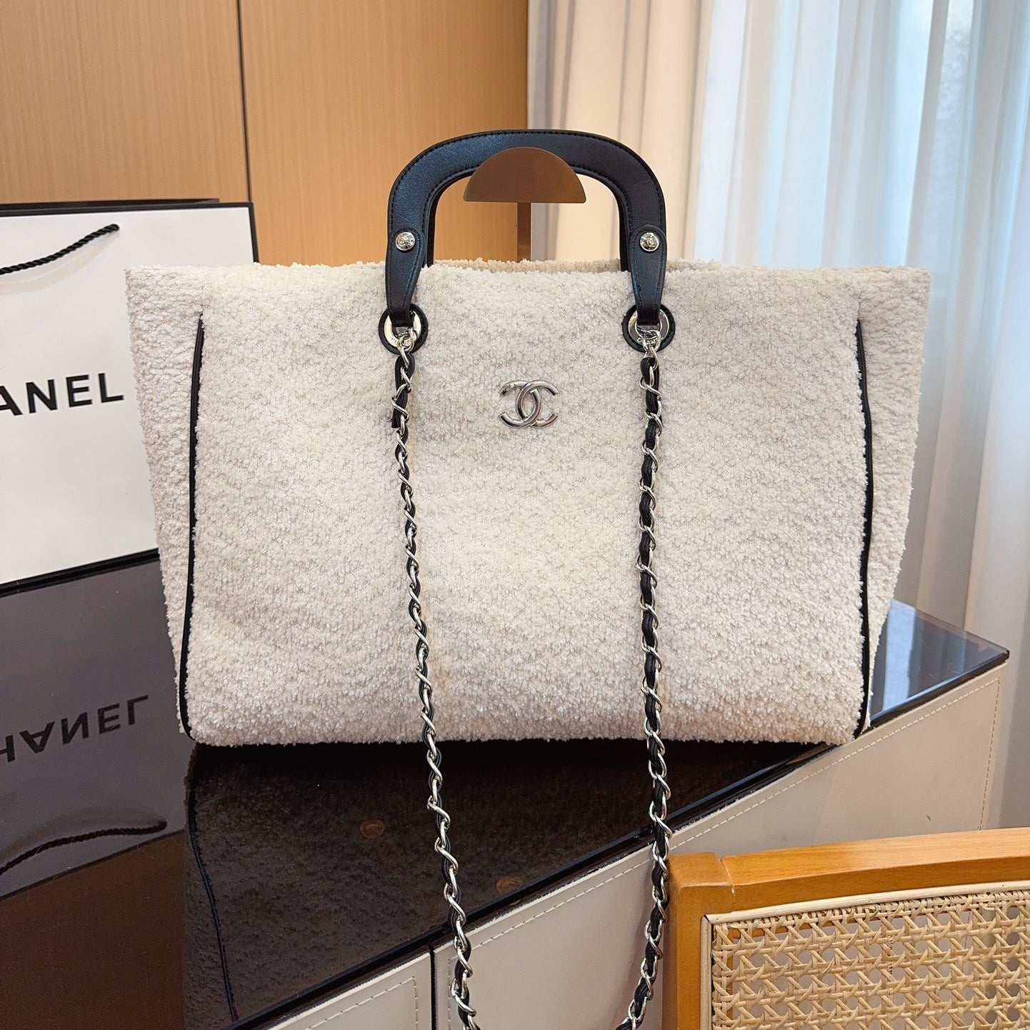 Chanel Beach Tote Bag