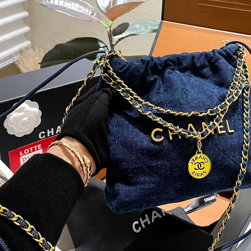 Chanel Chain Demin bag