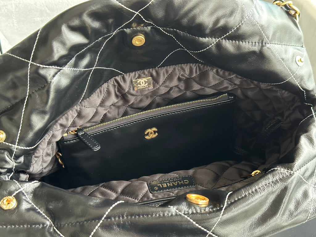 Chanel 2022 Bag AS3260# Black 35x37x7cm