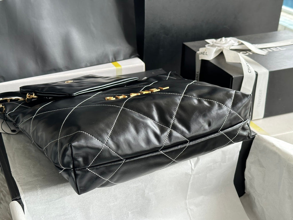 Chanel 2022 Bag AS3260# Black 35x37x7cm