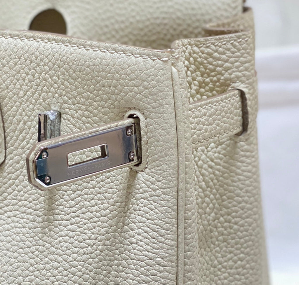 Hermès Birkin Dream Hangbag White 25*30*35 CM