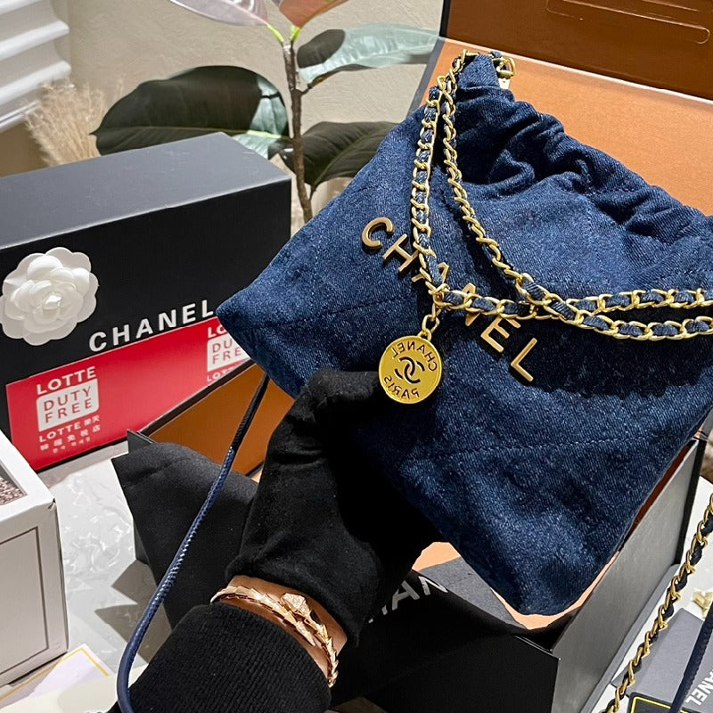 Chanel Chain Demin bag