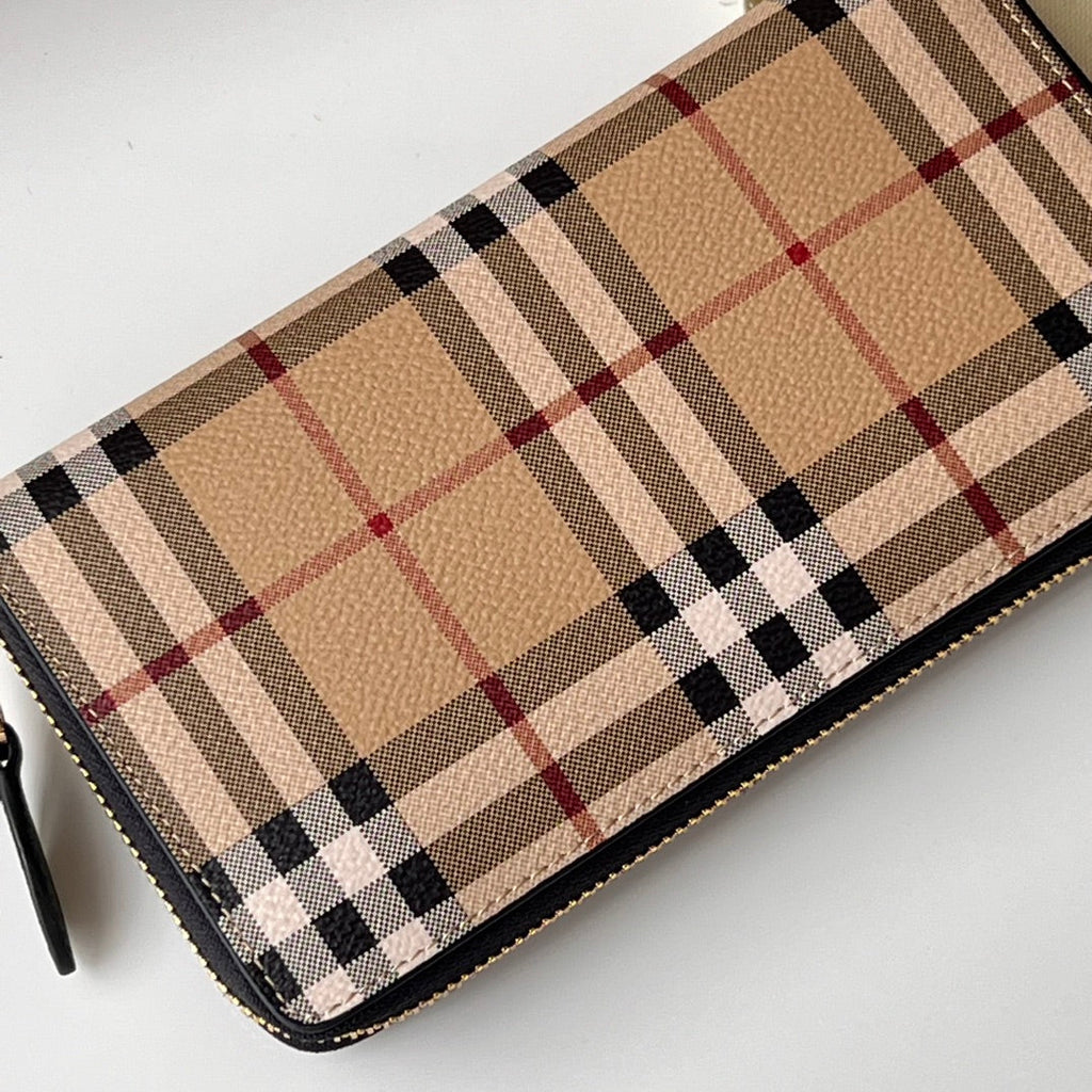 BURBERRY WALLETS 19x10.5x2.5cm BLACK