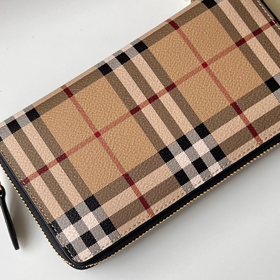 BURBERRY WALLETS 19x10.5x2.5cm BLACK