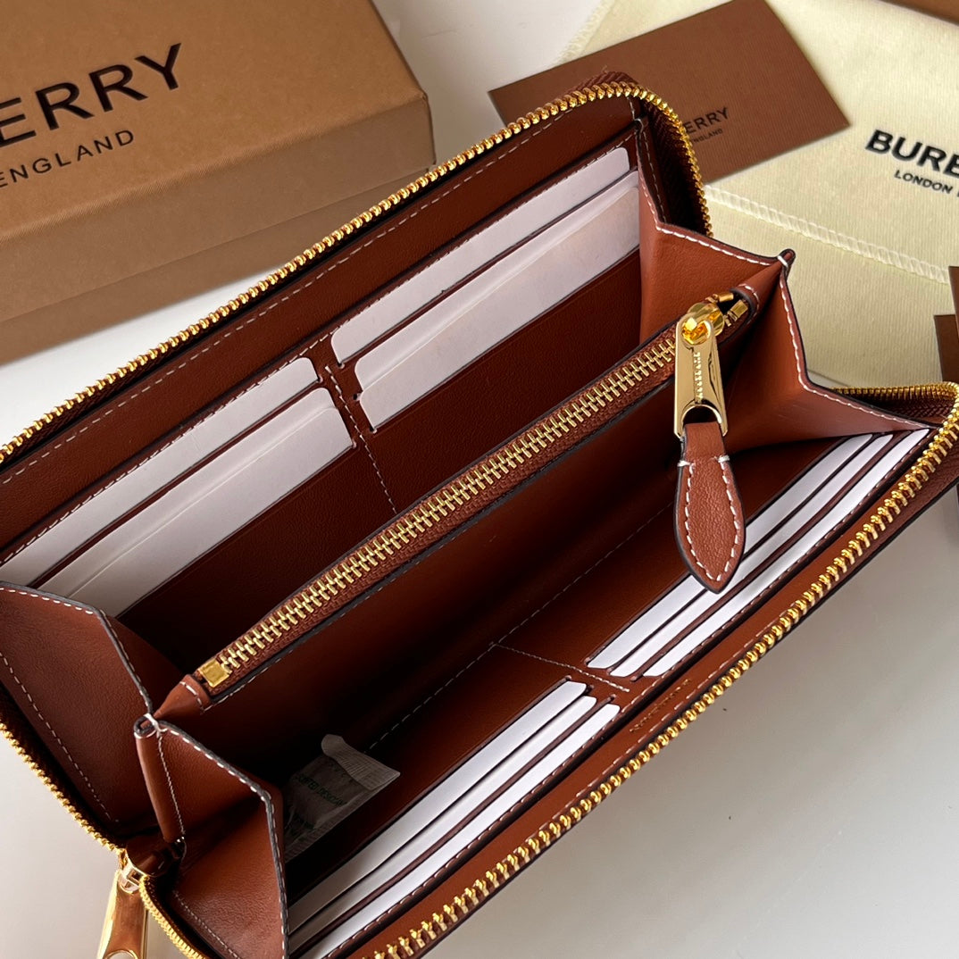 BURBERRY WALLETS 19x10.5x2.5cm BROWN