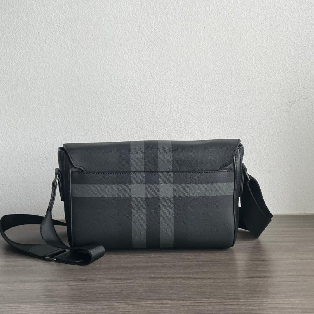 Burberry Check Small Wright ‘Charcoal’