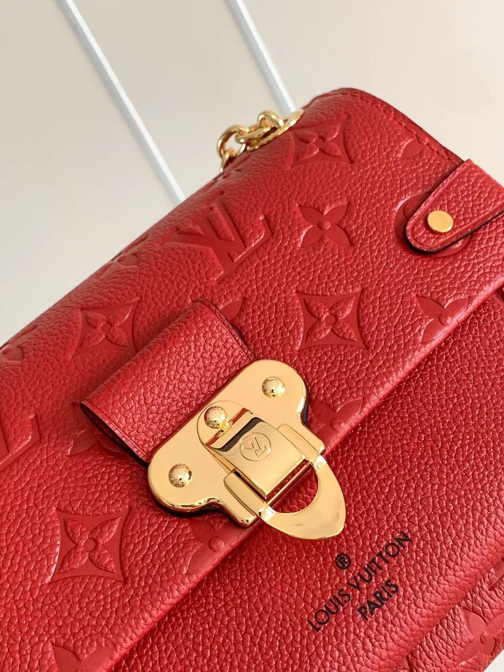 Louis Vuitton LV vavin bb M44550 Bag 21x15x8cm Red